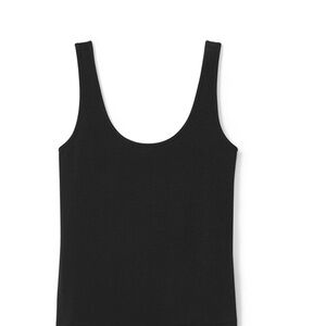CAbi Elegant Black Tank Top